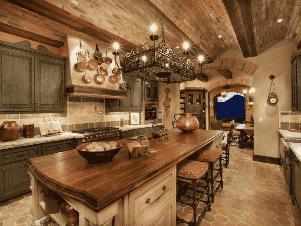 tuscany style dining room